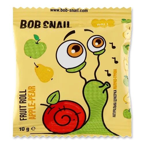 Яблучно-Грушеві ЦукеркиТМ BOB SNAIL (РАВЛИК БОБ)