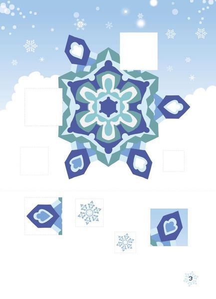 Activity book. Аплікації. Свято сніжинок