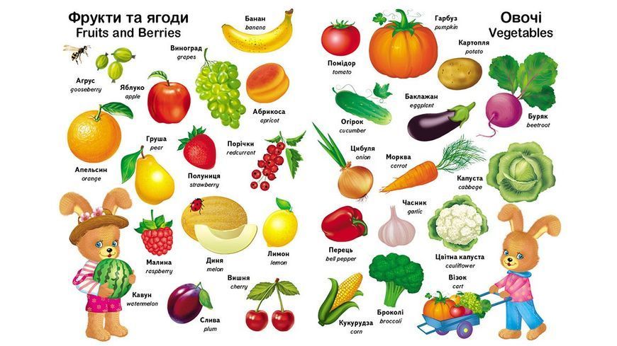 Перші слова малюка та англійська