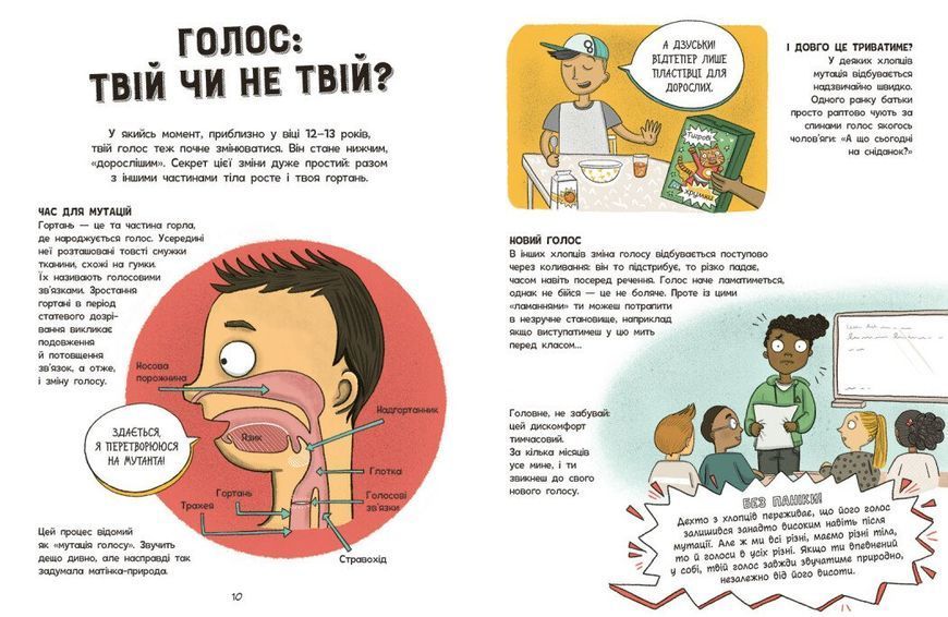 Без паніки: ти просто дорослішаєш! Путівник для хлопців 2954 фото книги